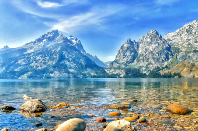 Обои картинки фото природа, реки, озера, река, лес