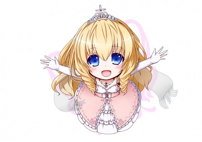 Обои картинки фото аниме, amagi brilliant park, малышка