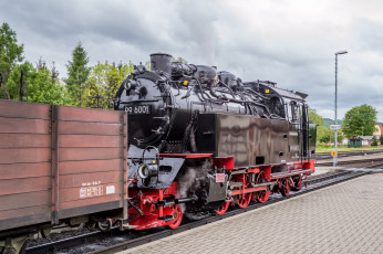 Картинка техника паровозы состав локомотив