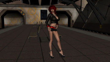 Картинка 3д+графика люди+ people фон взгляд девушка