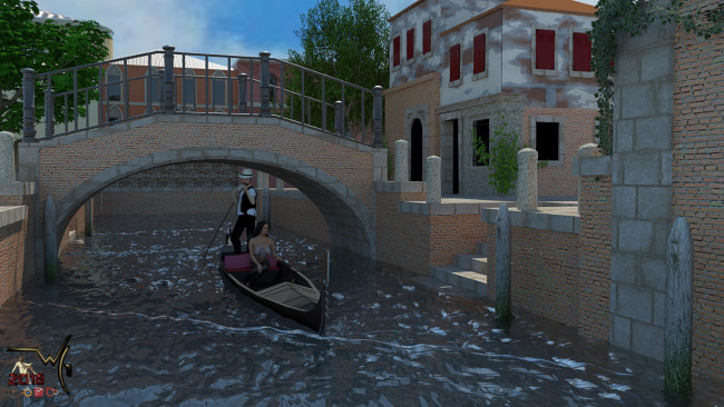 Обои картинки фото 3д графика, люди , people, фон, взгляд, девушка