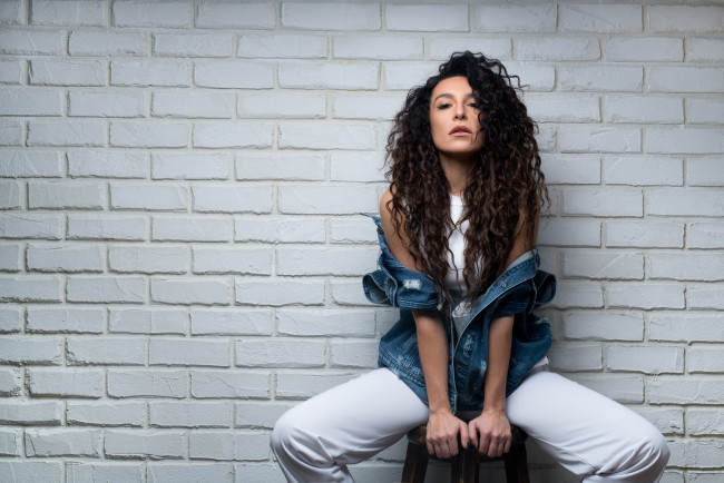 Обои картинки фото музыка, -другое, участница, от, греции, Янна, терзи, песенный, конкурс, евровидение, 2018