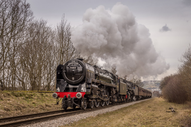 Обои картинки фото техника, паровозы, состав, локомотив