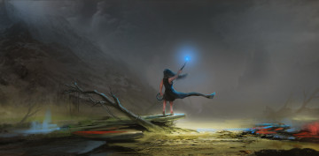 Картинка видео+игры path+of+exile девочка палочка фон ребенок