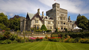 Картинка hatley+castle+canada города -+дворцы +замки +крепости hatley castle