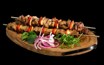 Картинка еда шашлык +барбекю