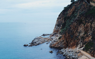 Картинка природа побережье скалы