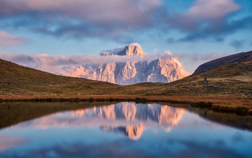 Картинка природа реки озера отражение река горы