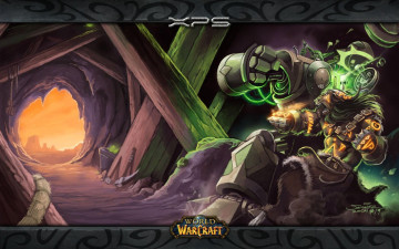 Картинка видео+игры world+of+warcraft балки пещера рога оружие существо