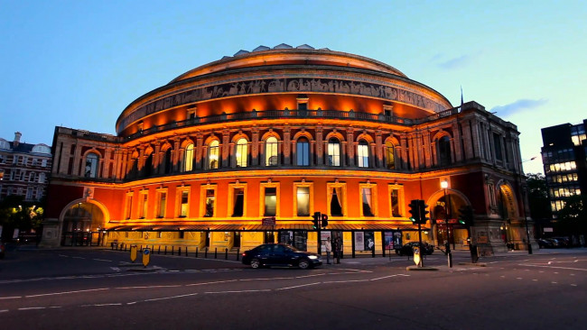 Обои картинки фото royal albert hall, города, лондон , великобритания, royal, albert, hall