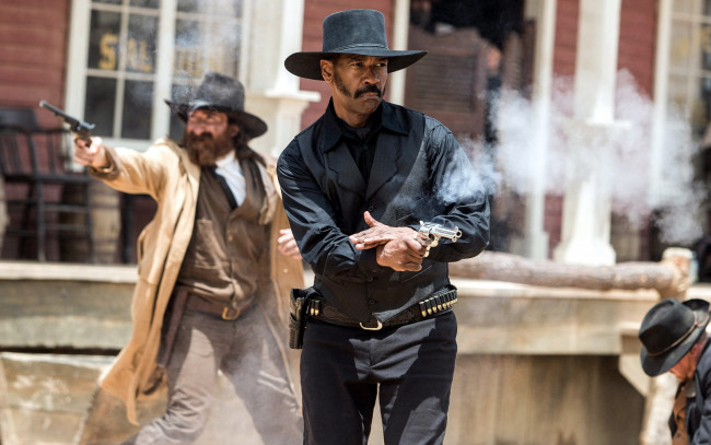 Обои картинки фото кино фильмы, the magnificent seven, denzel, washington