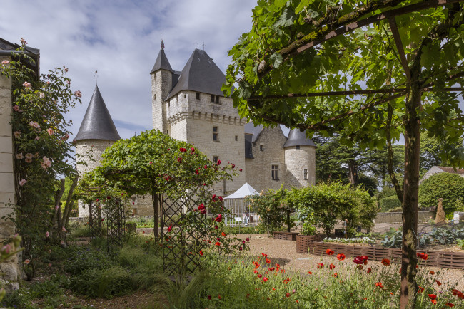 Обои картинки фото города, замки франции, простор