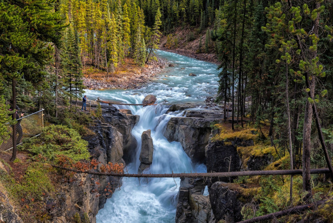 Обои картинки фото природа, водопады, простор