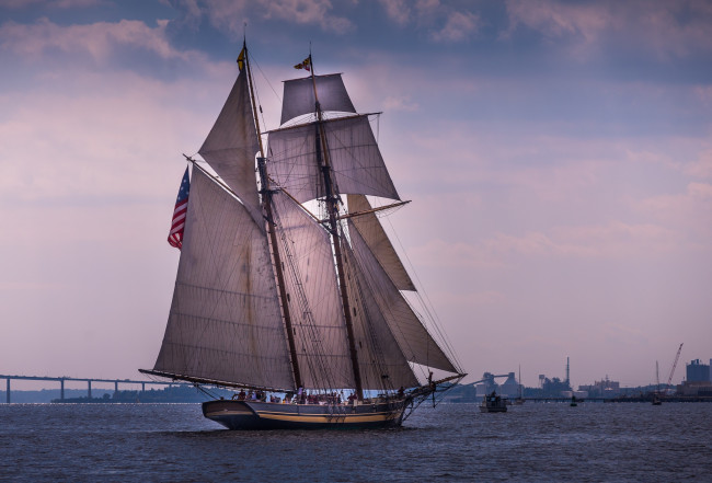 Обои картинки фото pride, корабли, парусники, паруса, мачты