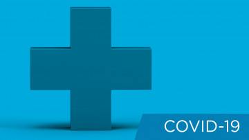 Картинка 3д+графика другое+ other крест синий коронавирус