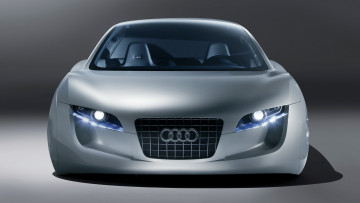 Картинка автомобили audi серебристый