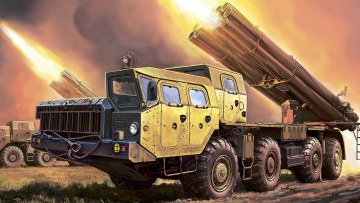 Картинка техника военная+техника ссср рсзо бм-30