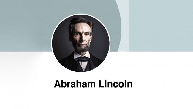 Обои картинки фото рисованное, люди, нейросети, авраам, линкольн, abraham, lincoln