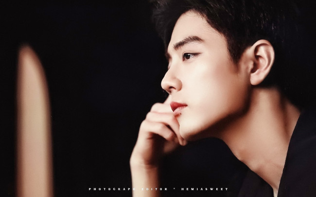 Обои картинки фото мужчины, xiao zhan, актер, лицо