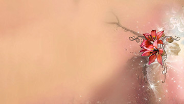 Картинка 295494 рисованное цветы цветок