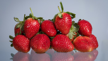 Картинка еда клубника +земляника