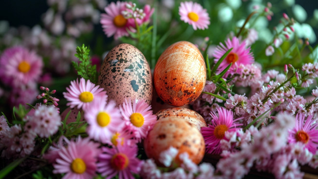 Обои картинки фото праздничные, пасха, крашенки