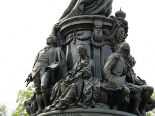 Картинка фрагмент памятника екатерине ii города памятники скульптуры арт объекты