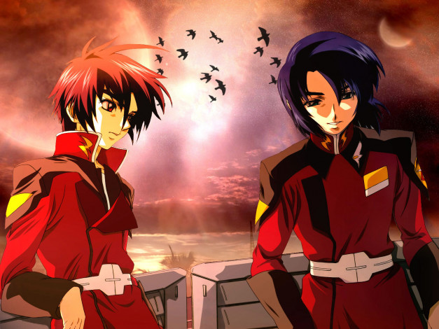 Обои картинки фото аниме, gundam, seed