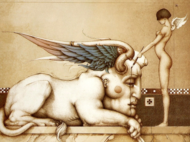 Обои картинки фото фэнтези, michael, parkes