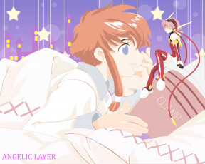 Картинка аниме angelic layer