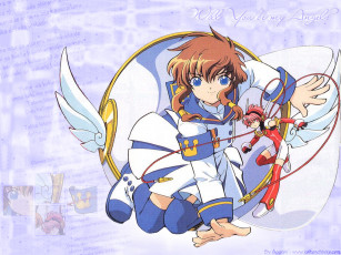 Картинка аниме angelic layer