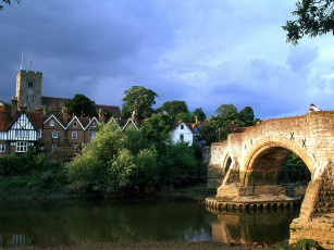 Картинка города мосты