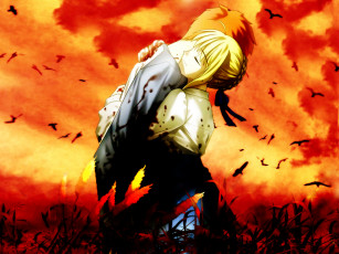 Картинка аниме fate stay night