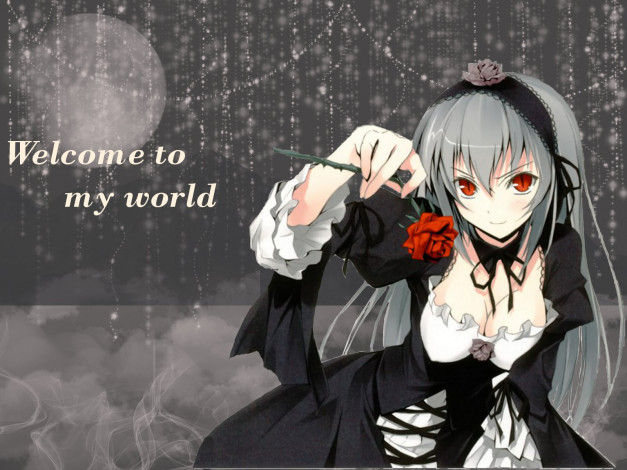 Обои картинки фото аниме, rozen, maiden