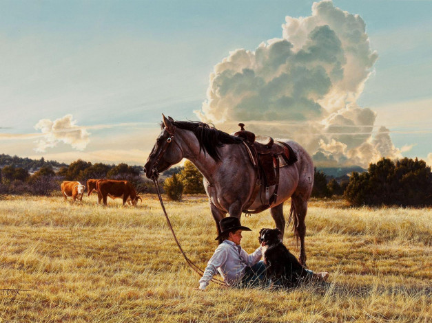 Обои картинки фото рисованные, живопись