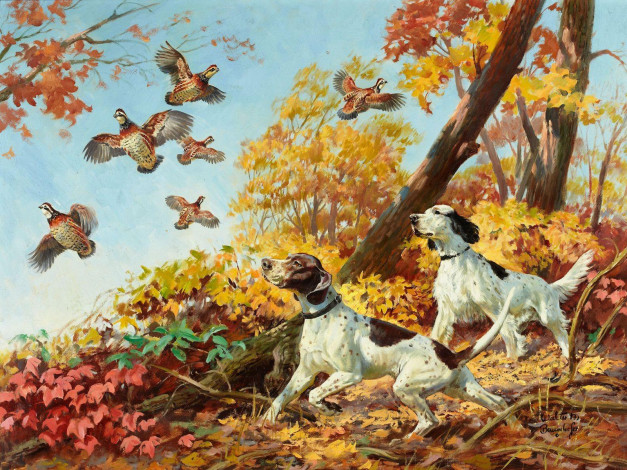 Обои картинки фото рисованные, животные