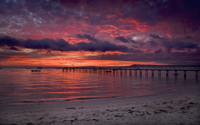 Обои картинки фото природа, восходы, закаты