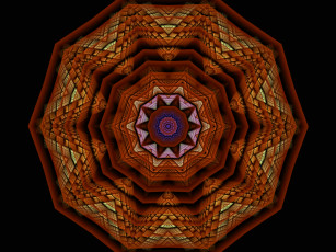 Картинка 3д графика fractal фракталы узор цвета фон