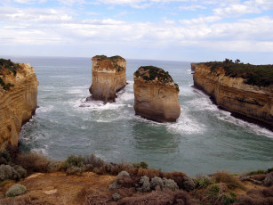 Картинка природа побережье port campbell ущелье лох-ард аustralia national park