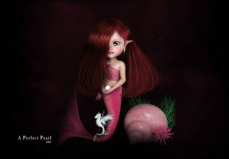 Картинка 3д графика elves эльфы улитка девушка