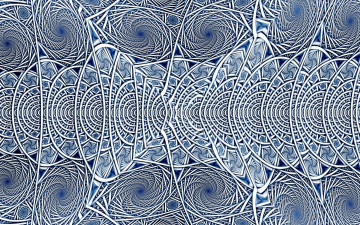 Картинка 3д графика fractal фракталы узор