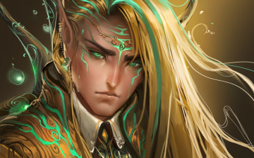 Картинка фэнтези эльфы уши эльф парень