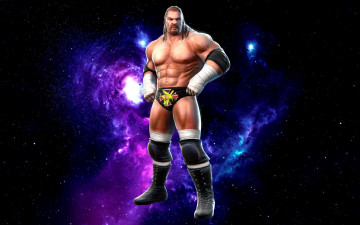 Картинка спорт 3d рисованные hhh wwe triple h