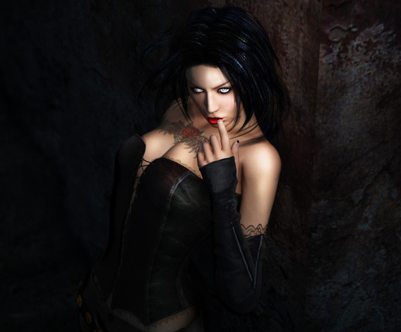 Обои картинки фото 3д, графика, people, люди, девушка