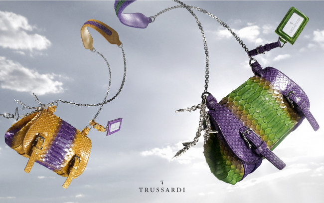 Обои картинки фото бренды, trussardi, гламур, сумки