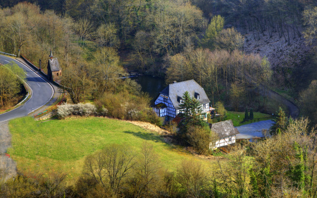 Обои картинки фото рёс, разное, сооружения, постройки, германия, дом