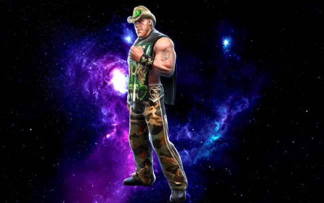 Обои картинки фото спорт, 3d, рисованные, wwe, shawn, michaels