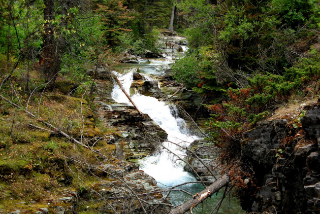 Обои картинки фото природа, реки, озера, национальный, парк, glacier