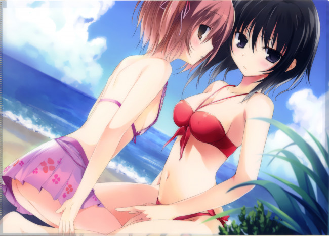 Обои картинки фото аниме, boku, wa, tomodachi, ga, sukunai, kusunoki, yukimura, mikazuki, yozora