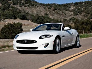 Картинка jaguar xkr автомобили land rover ltd великобритания